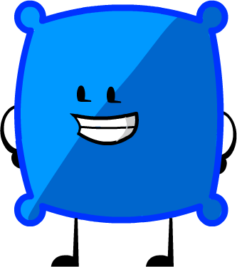 Blue Pillow Pose - Battle For Food Parasol (333x375)