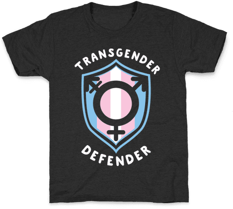 Transgender Defender Kids T-shirt - Transgender Defender Kids T-shirt (484x484)