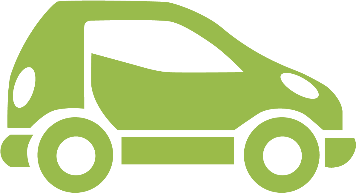 Green Car Icon - Blue Icons Car (1200x900)