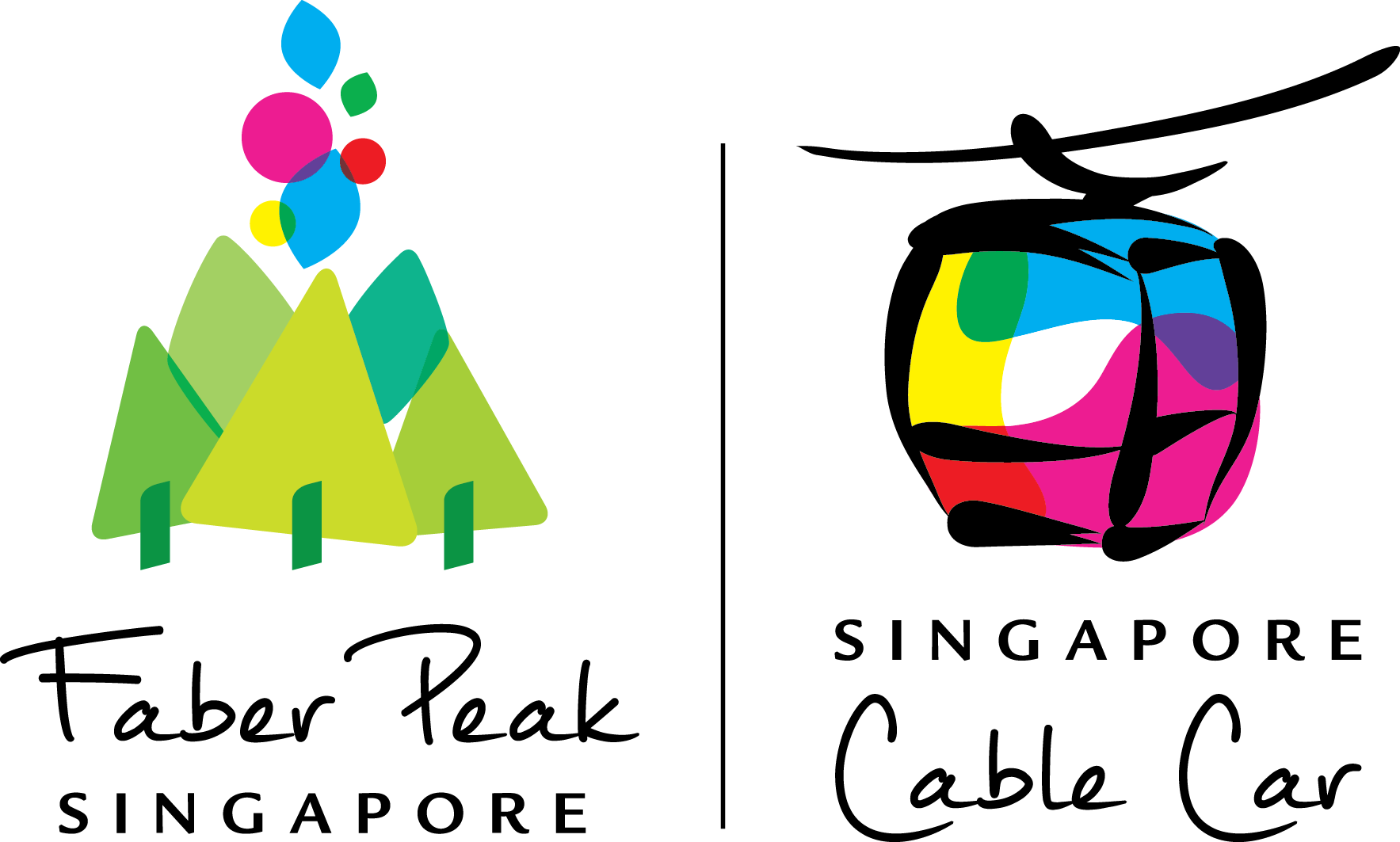 One Faber Group Logo - Singapore Cable Car Logo (1767x1063)