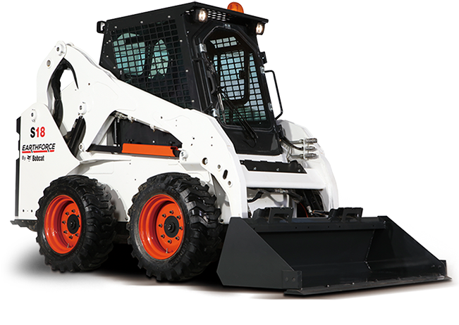 Мини-погрузчик Earthforce S18 - S18 Earth Force Bobcat (650x546)
