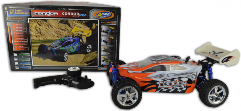 Acme Condor Pro Buggy Thermique Rc 4 Roues Motrices - Model Car (800x800)