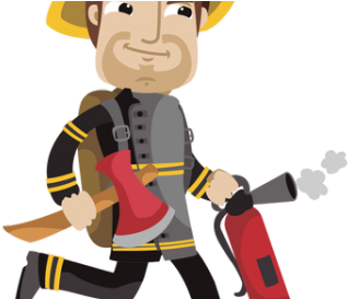 Fireman Cartoon Png (480x272)