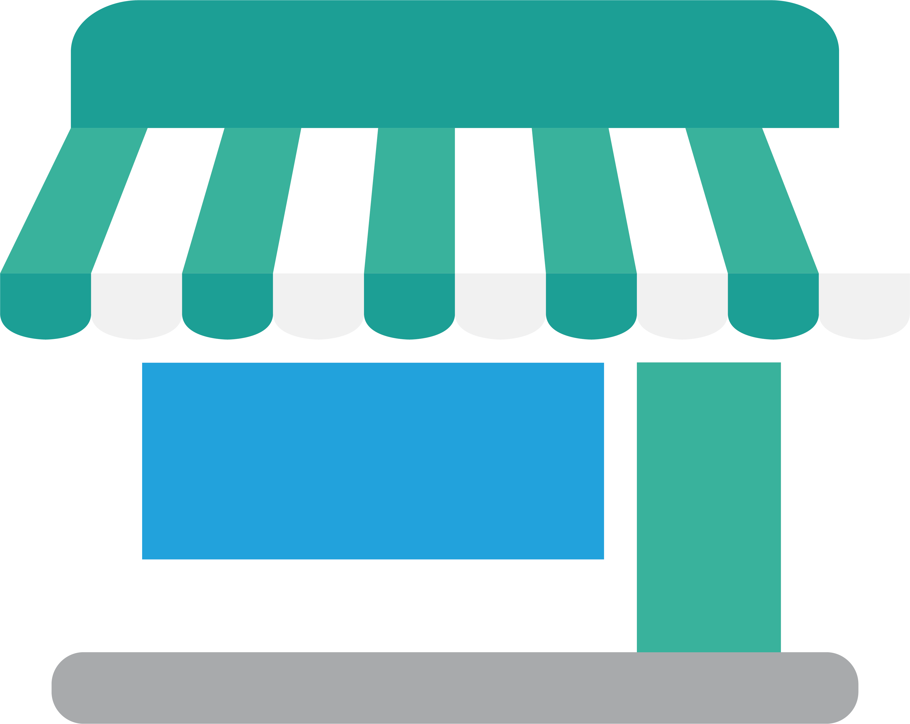 Convenience Shop Supermarket Computer File - Tienda Fisica Png (3515x2796)