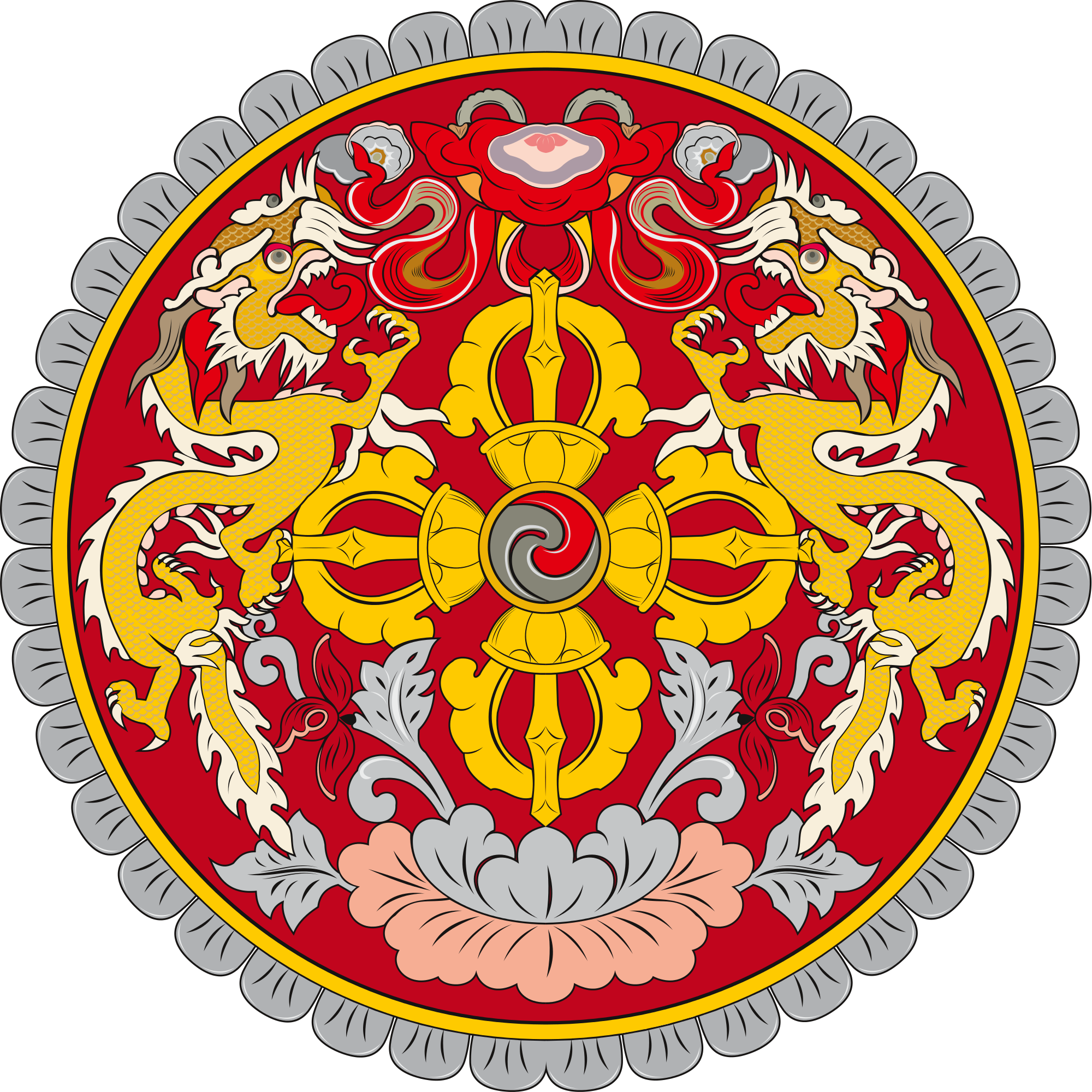 National Emblem - Tibetan Coat Of Arms (2000x2000)