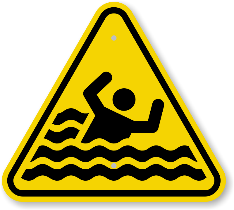 Danger Of Drowning Signs (800x716)