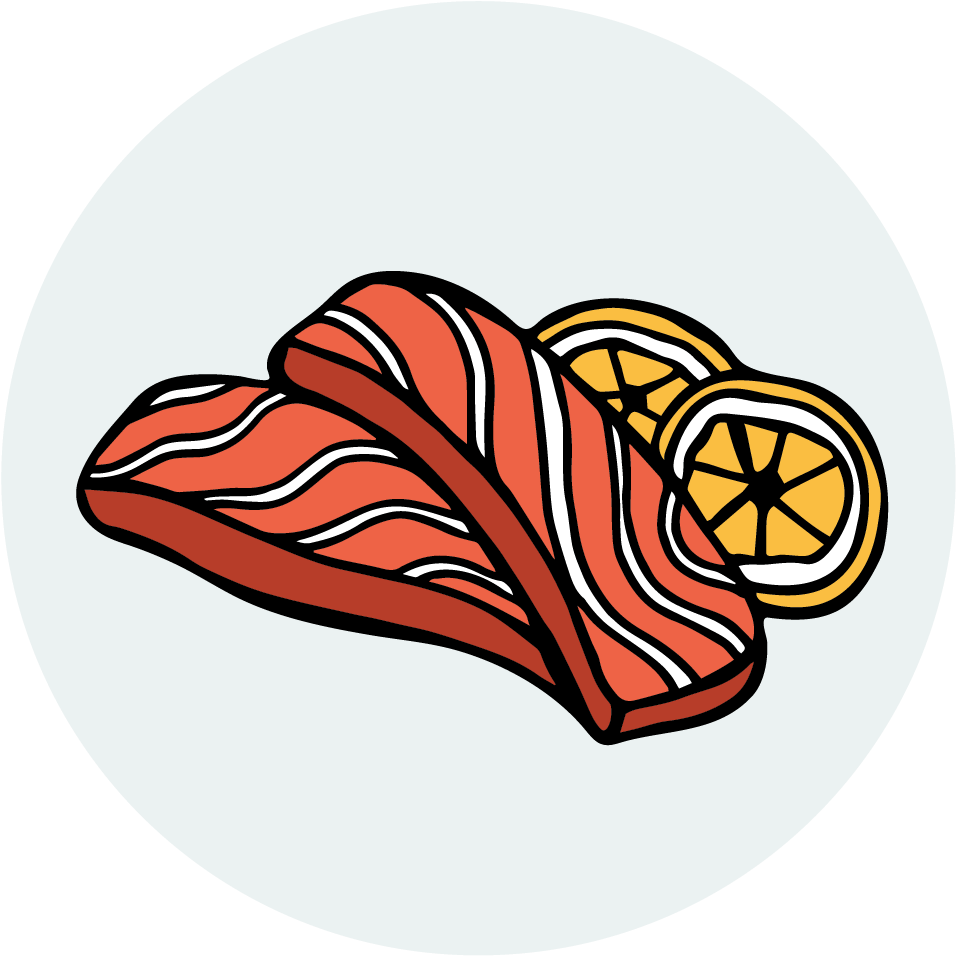 Image Description - Salmon (1042x1042)