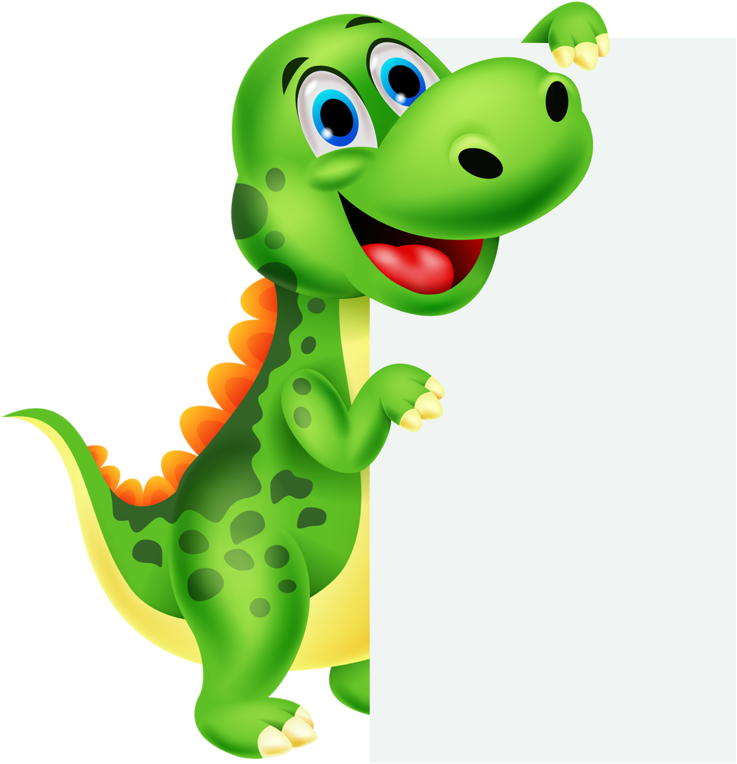 Dinossauros Png Personalizados Dinossauros Dinossauros - Dinosaur Cartoon Png (756x800)