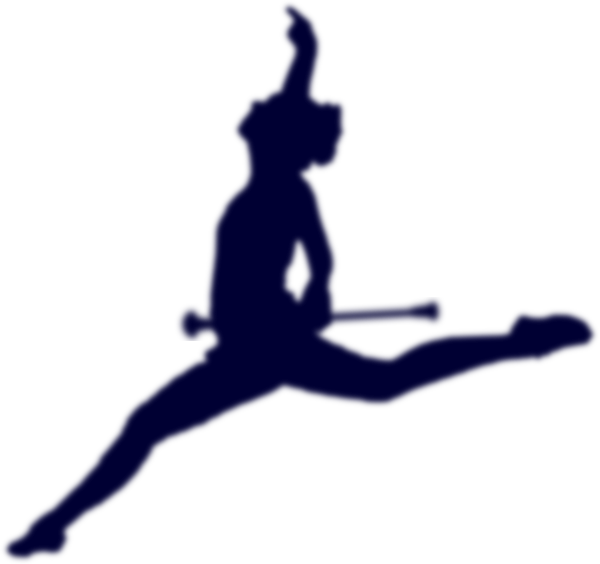 Baton Twirler Clip Art (600x564)