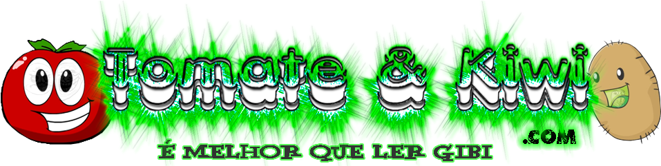 Tomate & Kiwi É Melhor Que Ler Gibi - Desenho De Tomate (980x240)