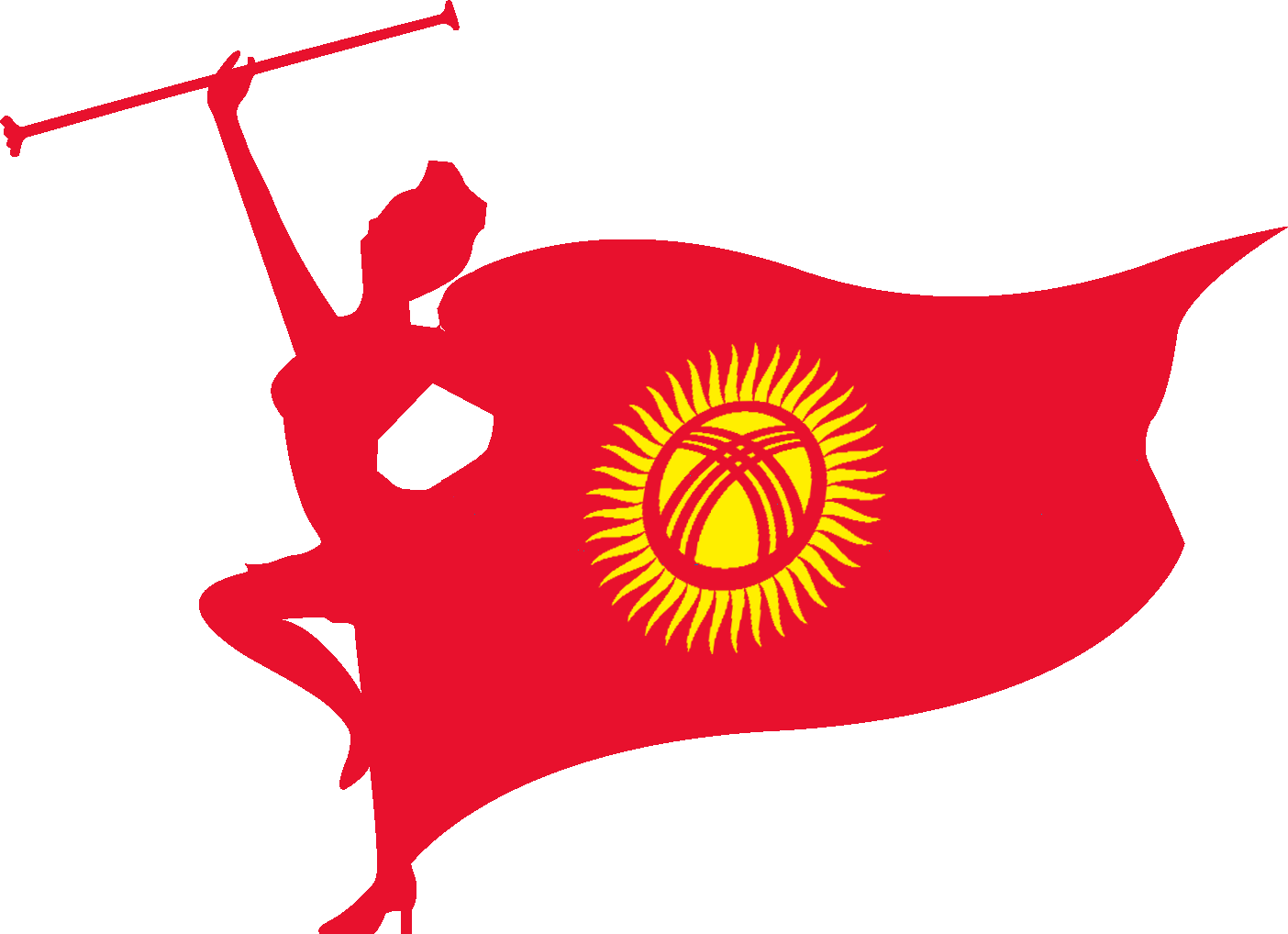 Federation Of Sport Majorettes And Baton Twirling Kyrgyz - Illustration (1404x1018)