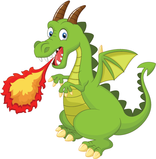 Fire Breathing Dragon Wheelchair Costume Child's - Dragon With Fire (640x640)