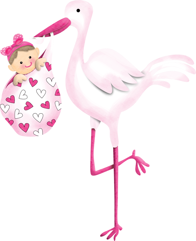 Infant Child Baby Shower Drawing Birth - Cegonha Com Bebe Menina Png (832x1024)