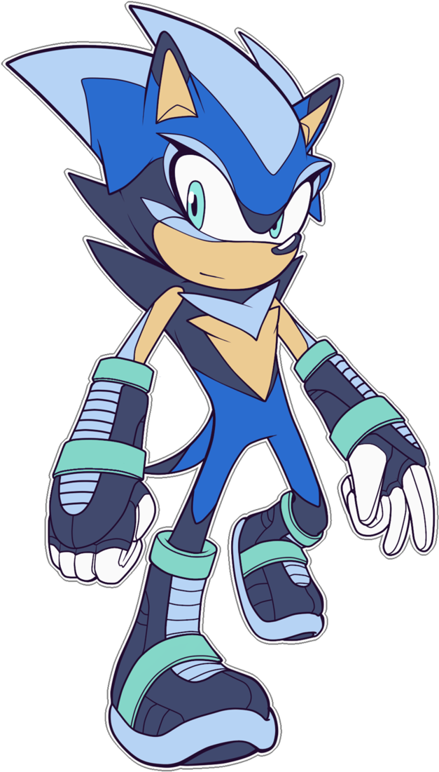 Silence The Hedgehog [2016 Redesign] By Cylent-nite - Hedgehog (696x1146)