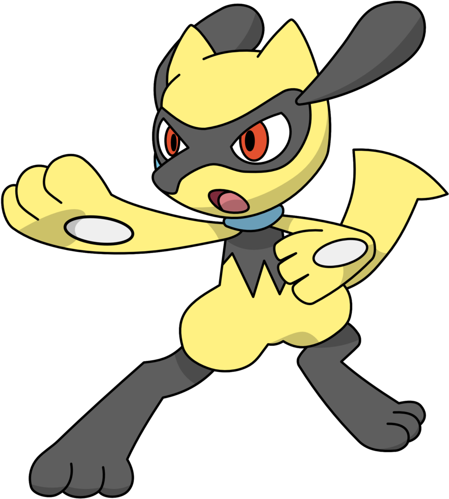 Shiny Riolu - Shiny Riolu And Lucario (1024x1024)