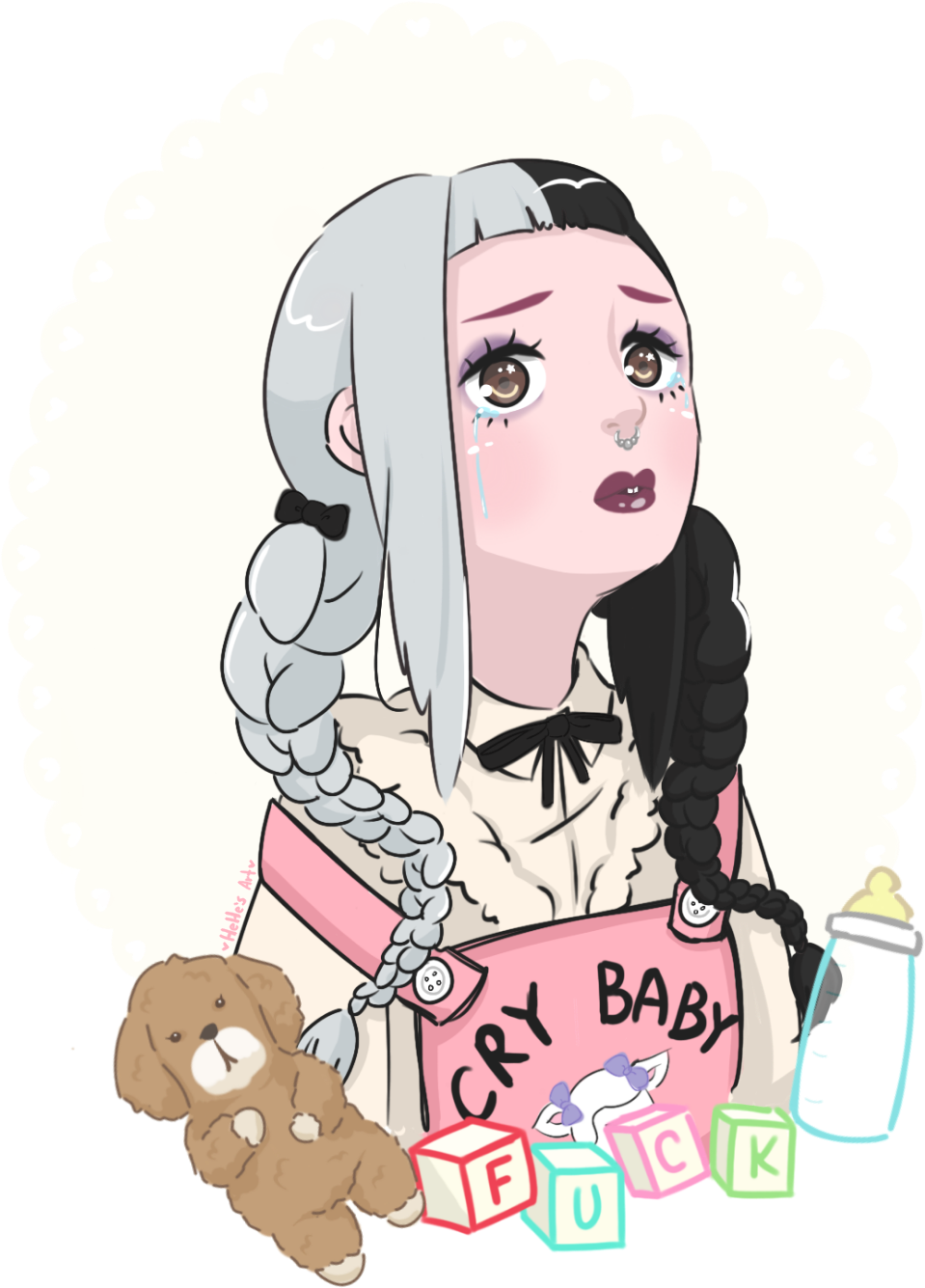 Melanie Martinez - Cry Baby Melanie Martinez Drawings (1014x1690)