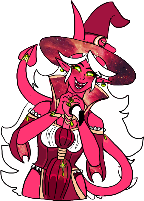 Wicked Excited Pose - Cartoon (602x751)