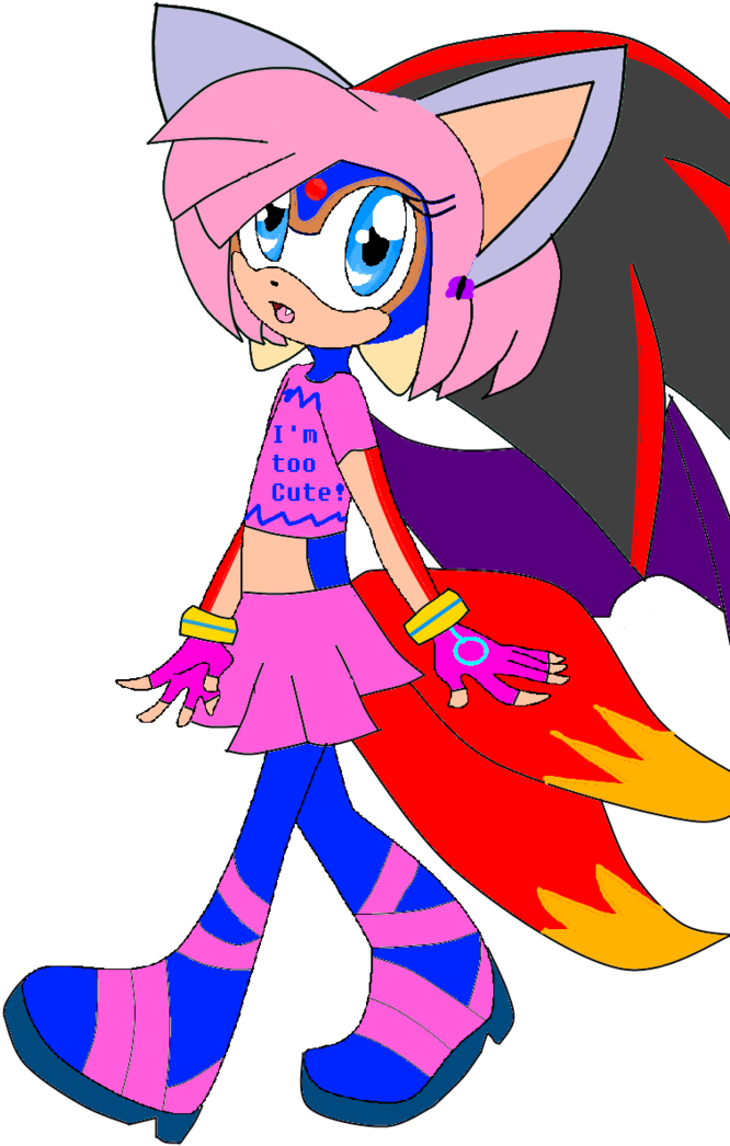 Tye-die The Hybrid By Ghosthogphantazia - Cartoon (738x1083)