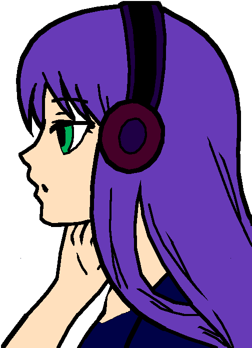 Anime Girl Easy Drawings (504x696)