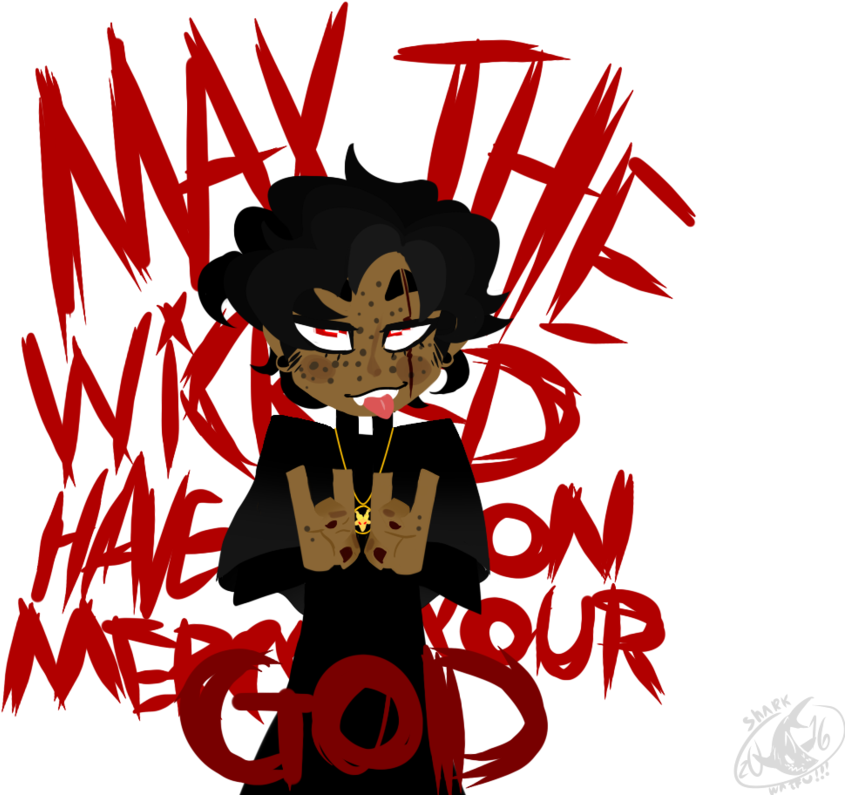 May The Wicked - Cartoon (996x802)