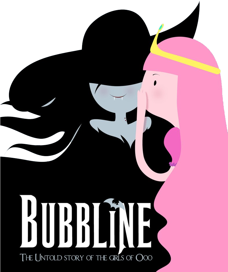 Bubbline Wicked Floater - Princess Bubblegum And Marceline Wicked (788x1013)