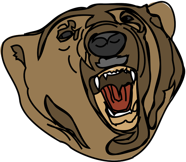 Bear1 - Animasi Kepala Beruang (809x720)