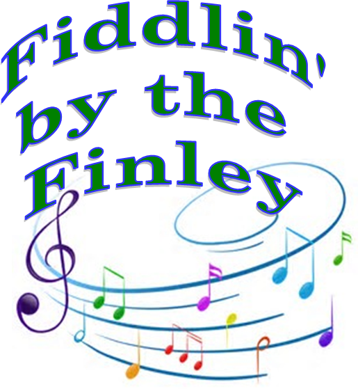 Fiddlin' By The Finley - Trumpet With Music Notes (515x559)