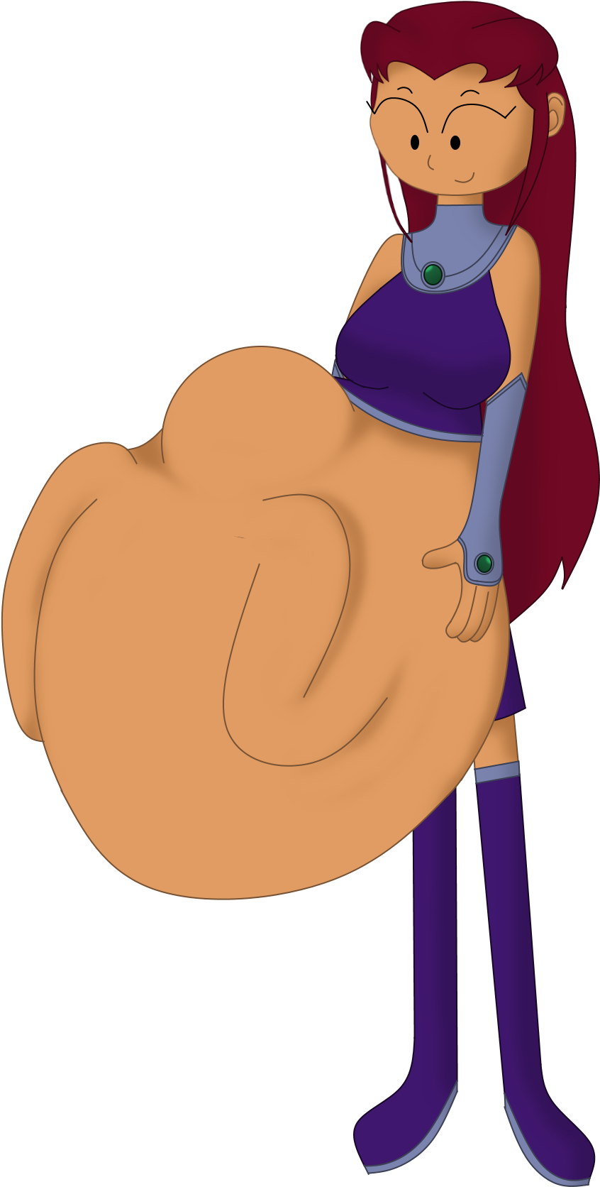 Download and share clipart about Starfire Ate Someone By Girlsvoreboys Star...