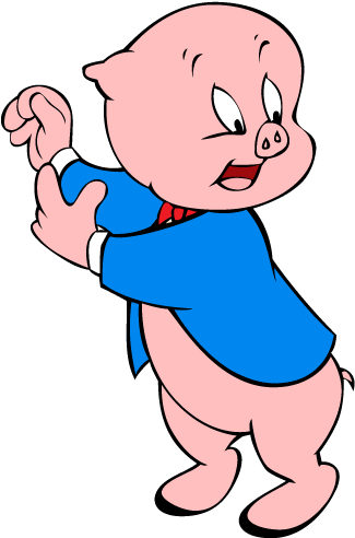 0 Replies 0 Retweets 0 Likes - Porky Pig (388x500)