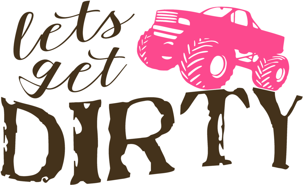 Let's Get Dirty Truck Decal - Illustration (1024x641)