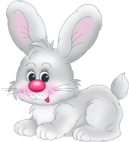 Cute Bunny Rabbit Clipart - 3 Месяца Гиф (500x500)