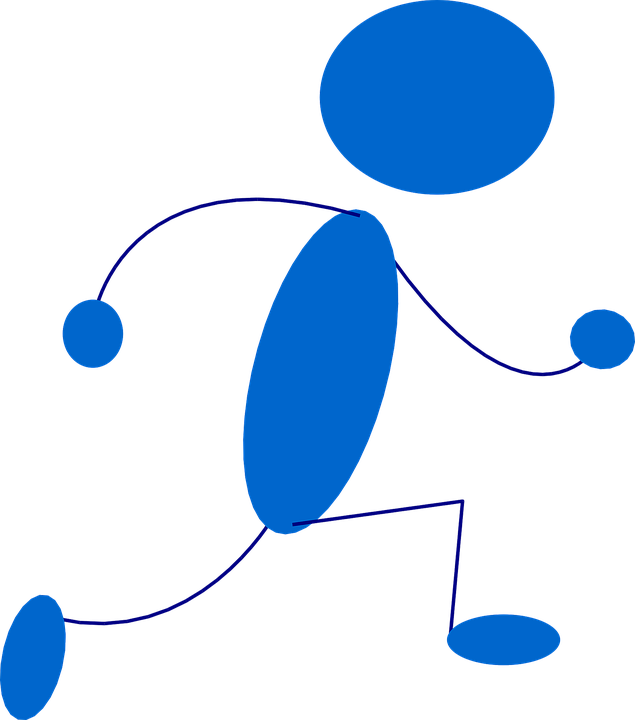 Stick People Clipart 8, Buy Clip Art - Blue Man Clip Art (635x720)