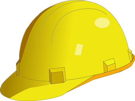 Hardhat Builder Cover Head Construction In - Safety Helmet Vector Png (454x340)