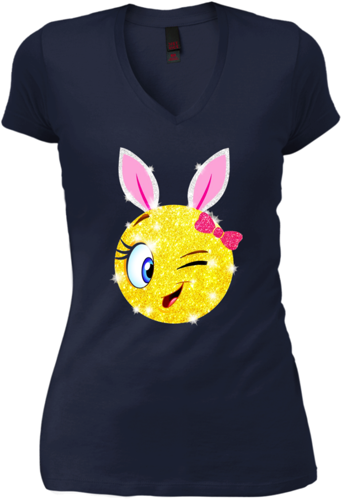 Easter Bunny Emoji T-shirt Cute Emoji Bunny Shirt - Easter Bunny Emoji Tshirt (1024x1024)