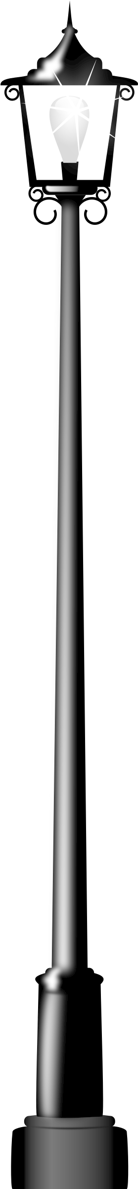 Big Image - Street Light Outline (302x2400)