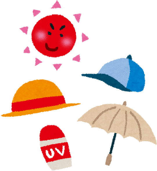 A Trip Down Memory Lane かわいいフリー素材集 - 日焼け 止め イラスト フリー (578x628)