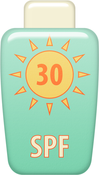 Sunscreen Cartoon - Sunblock Clip Art (355x621)