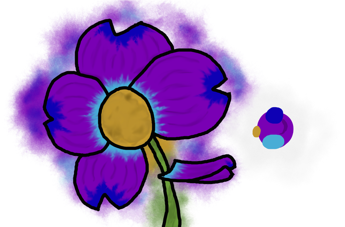 Flower By Sunburn The Hybrid - Viola (1543x784)