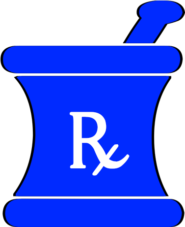 File Mortar Pestle Blue Rx Category Rx Pic - Enoxaparin Sodium (433x477)