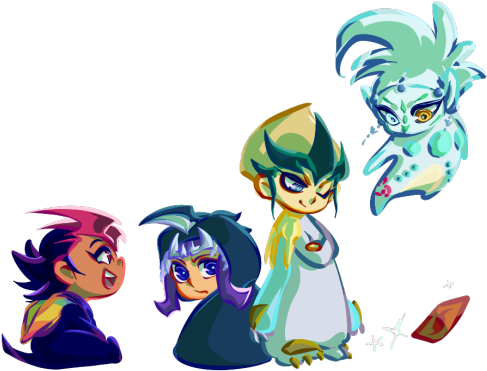 Sadly I Am Only An Eel - Cartoon (500x443)