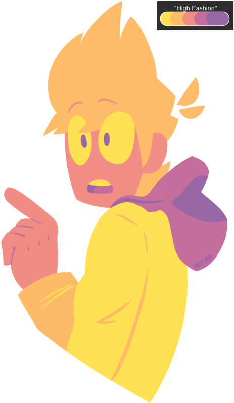 He Looks Like He Has A Very Bad Sunburn - Cartoon (496x810)