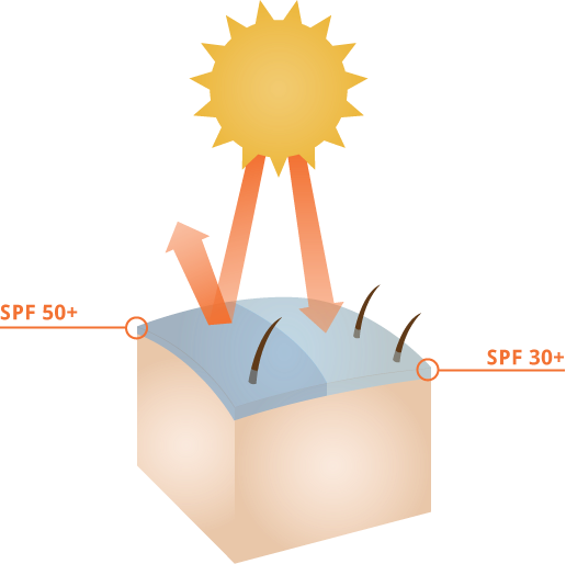 Pakaian Adalah Pelindung Asas - Spf 50 Png (516x514)
