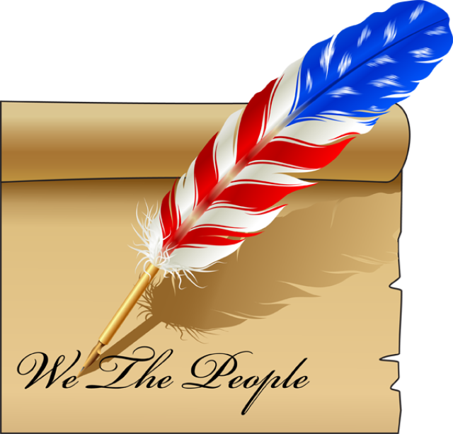 We The People Clipart - We The People Of The United States (640x613)