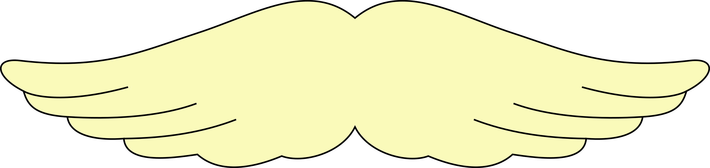 Open Clip Art Images Download - Heart (2400x569)