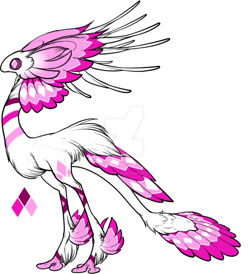 Pink Diamond By Babywitherboo - Illustration (850x940)