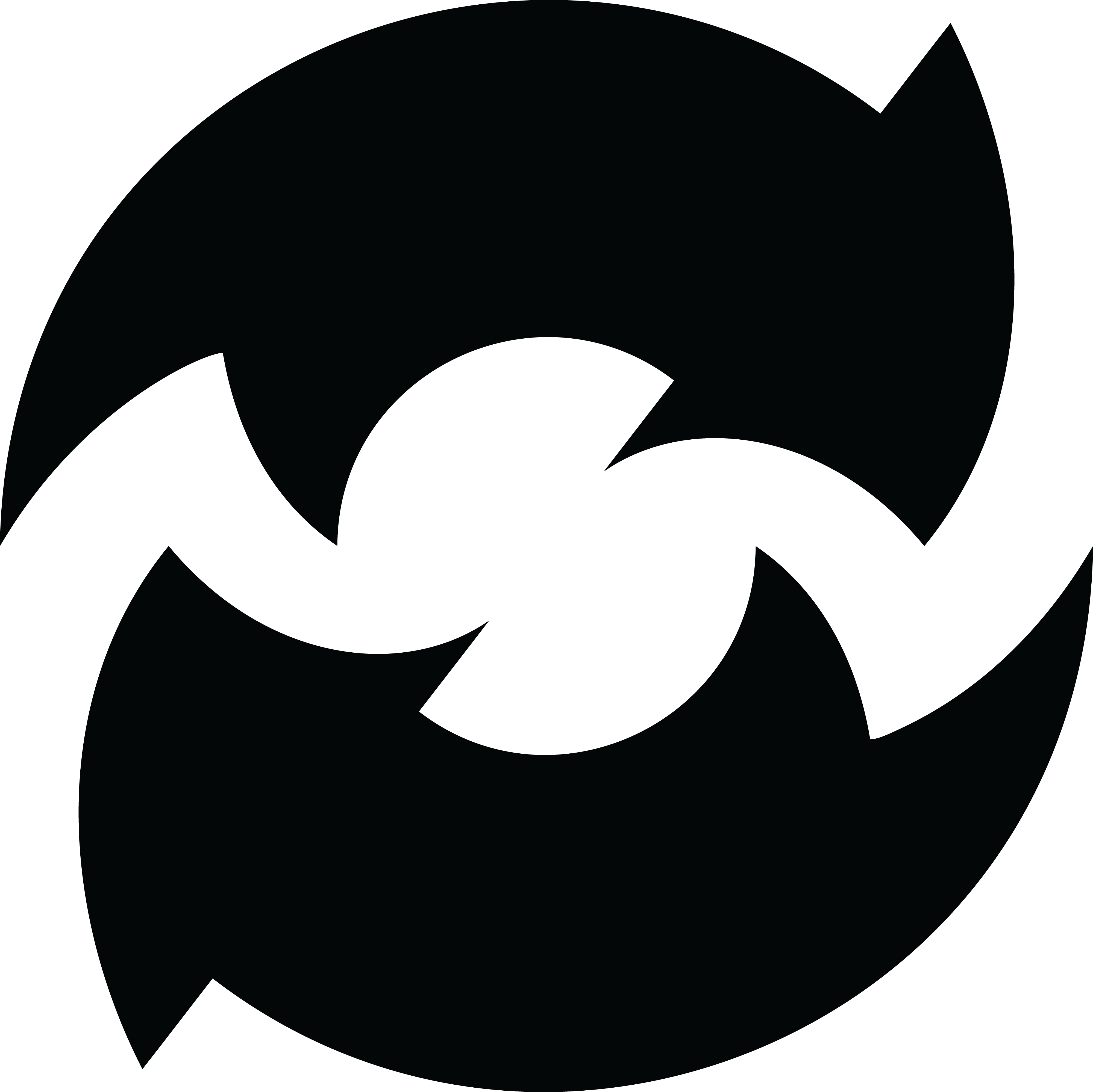 Free Clipart Of Black And White Arrows - Portable Network Graphics (4000x3999)