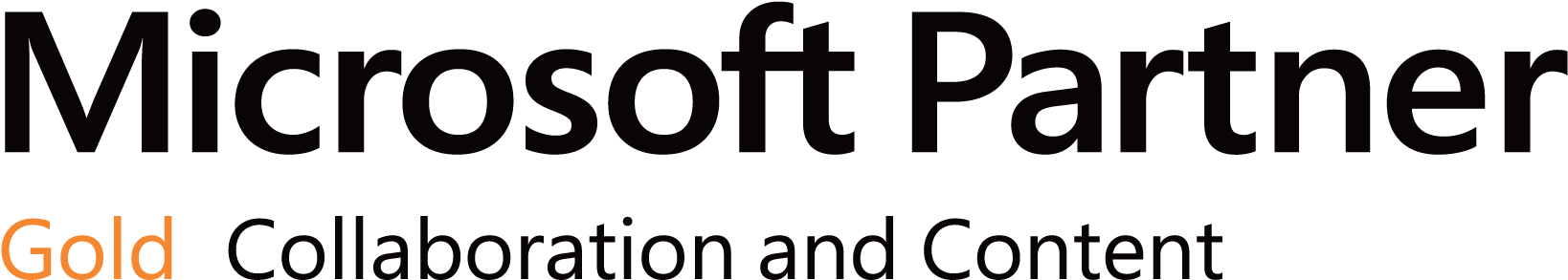 Office 365 Logo Transparent - Microsoft Partner Gold Application Development (1825x513)