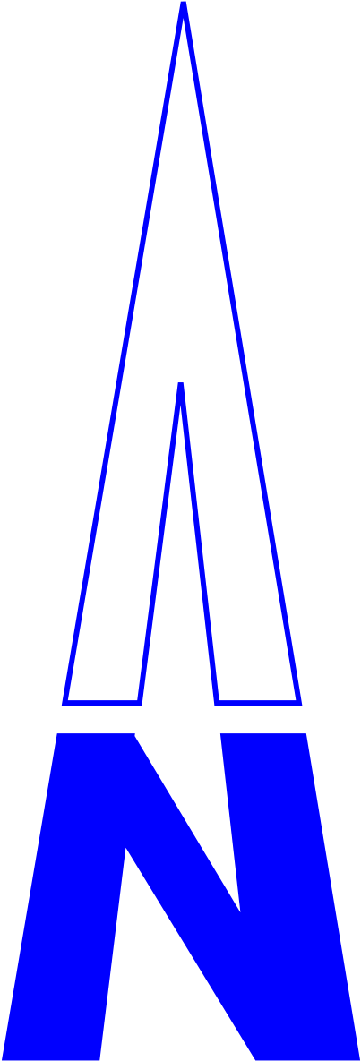 North Arrow Orienteering Clipart By Morits - North Sign (406x1200)