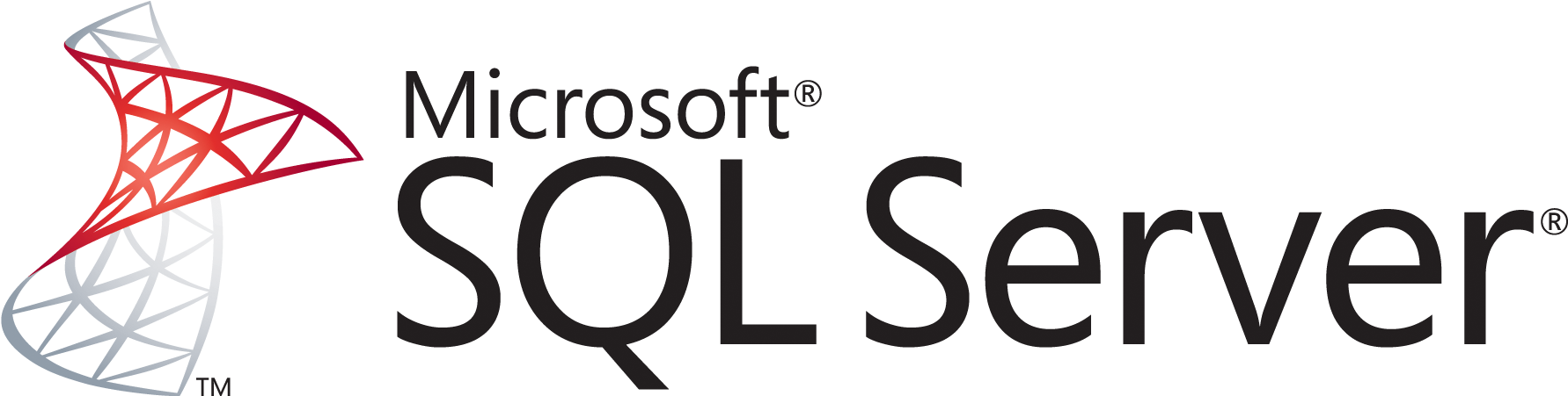 Microsoft Logo Transparent Background - Microsoft Sql Server Logo (1807x450)