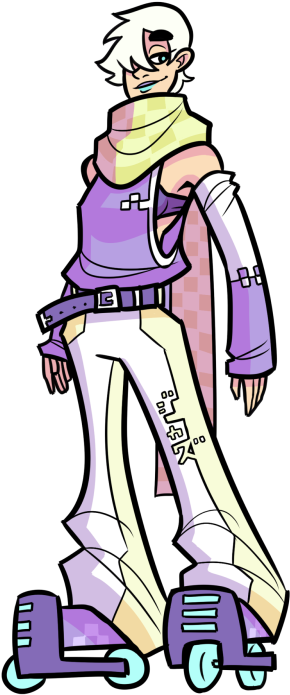 Jet Set Radio Redesign Project 9/19 - Jazz Redesign Jet Set Radio (500x750)